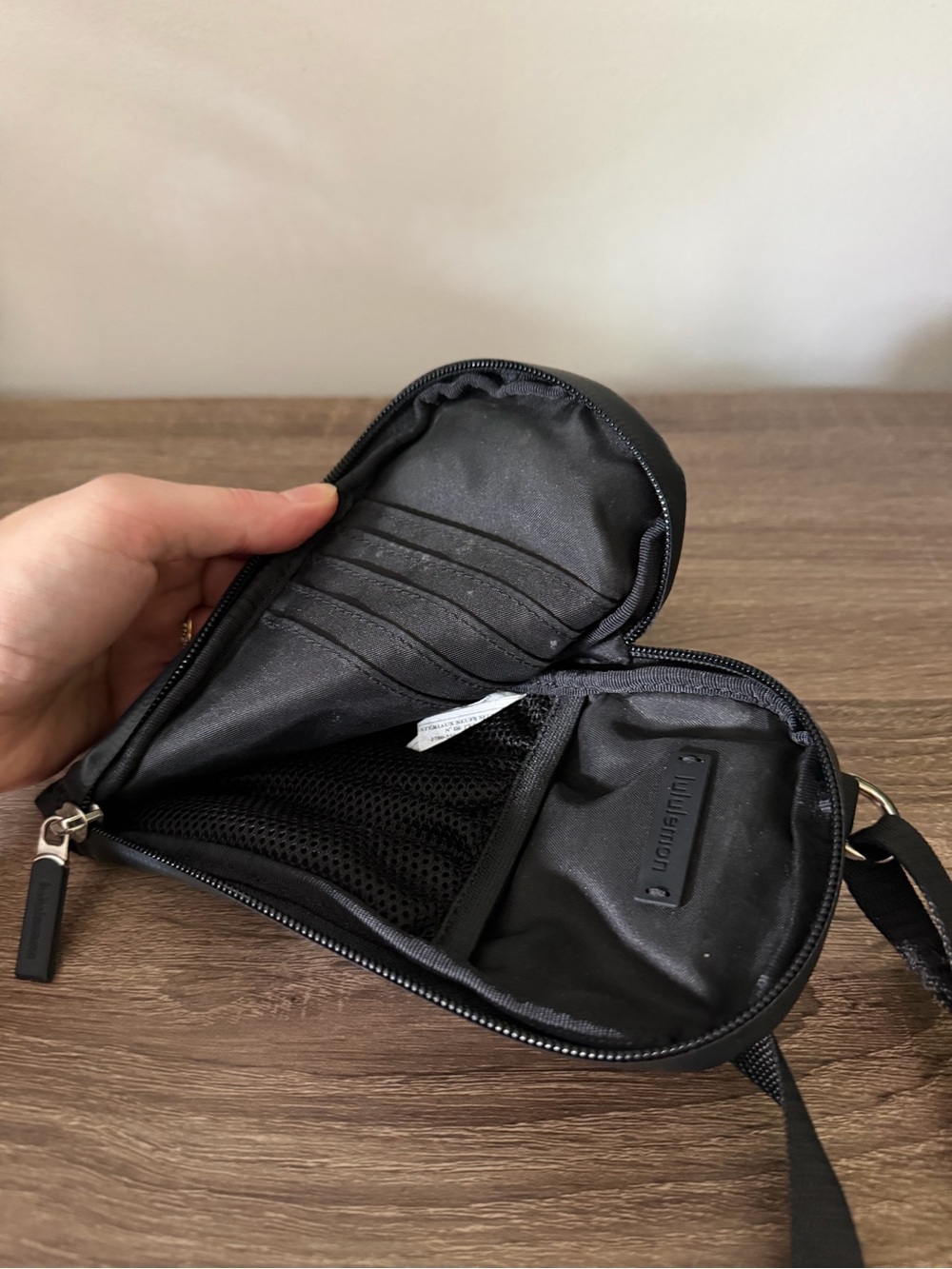 lululemon athletica Black Dual-Pouch Belt Bag with Adjustable Strap - Picture 5 of 5